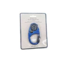 Eddie Bauer Analog Clip Watch Watch Compass Outdoor New Old Stock Fast Shipping